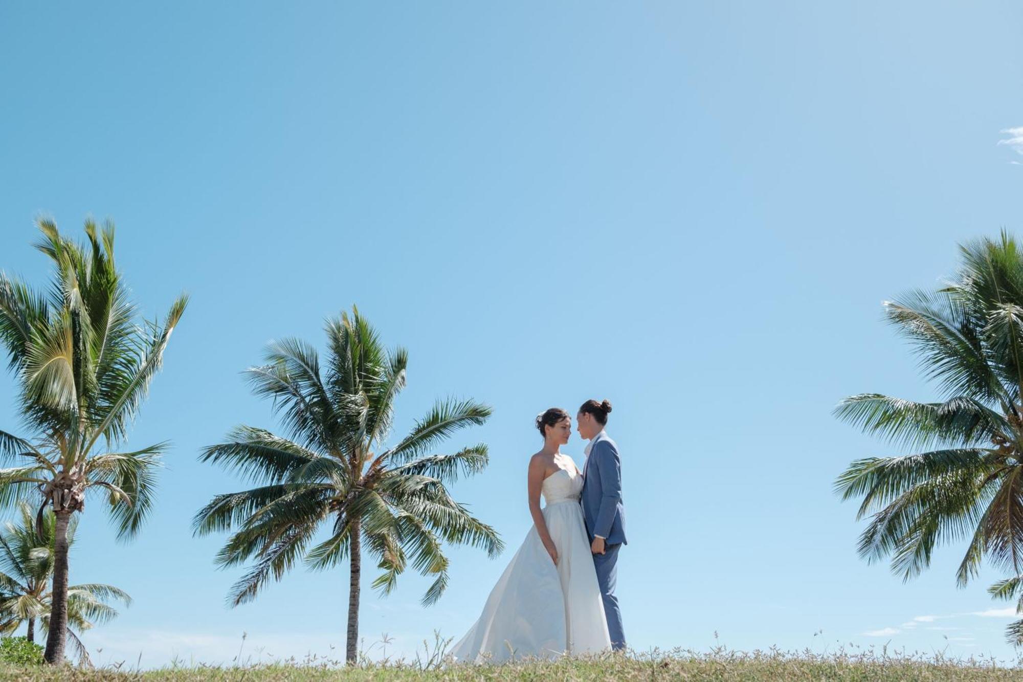 Fiji Marriott Resort Momi Bay Exteriör bild Wedding in Mauritius